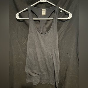 PINK XS black tank top